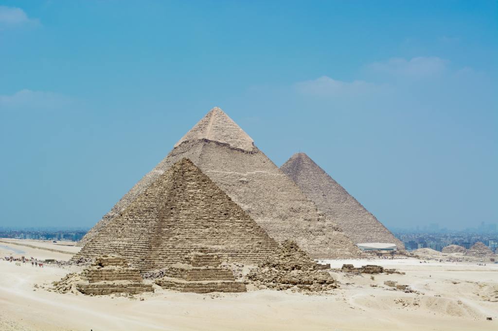 Pyramide de Gizeh en Égypte
